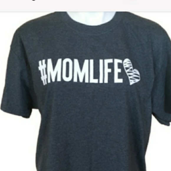 Gildan Tops - Sale!New! Mom life tshirt,size L, new without tags